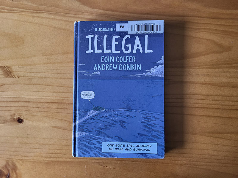 Book review of the graphic novel Illegal